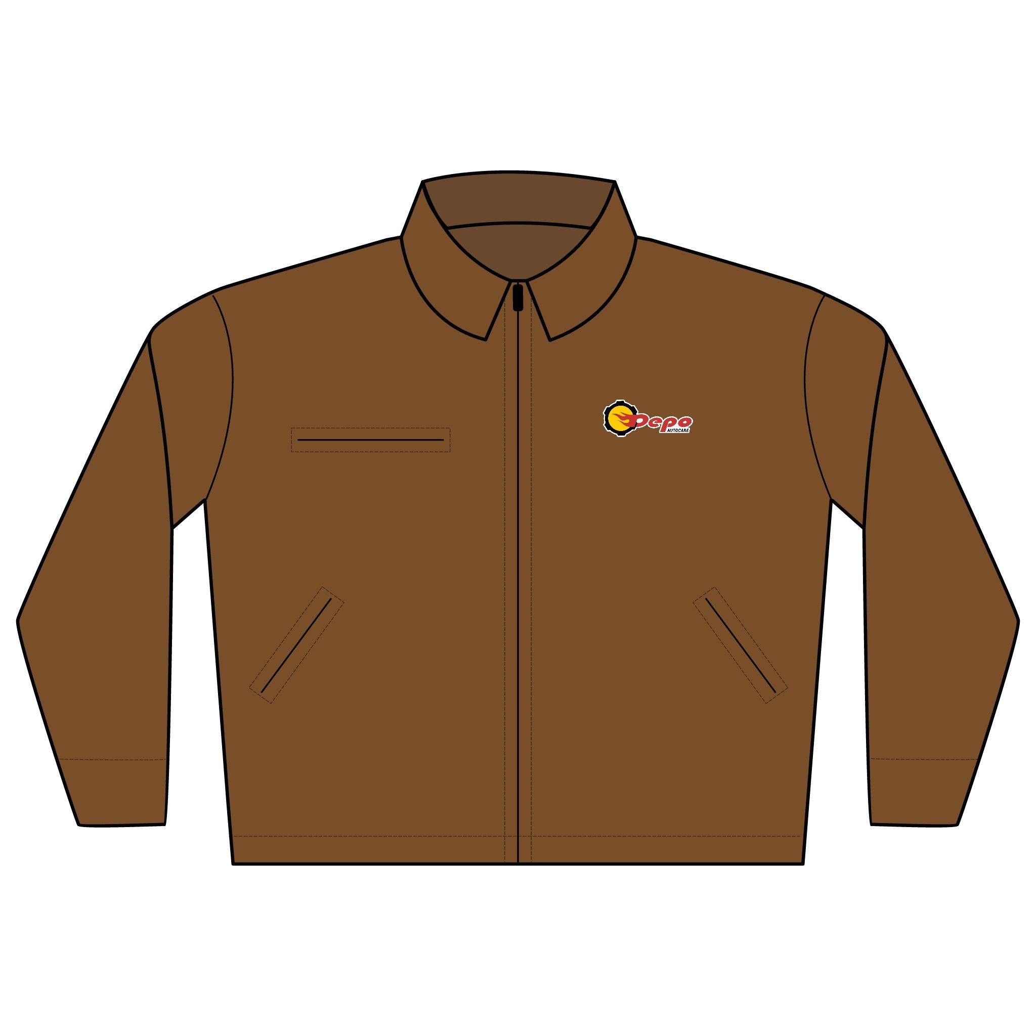CornerStone® Unisex Duck Cloth Work Jacket (Embroidery)